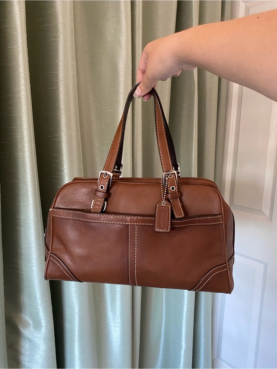 Coach Handbags - Coach F11198 Hampton Satchel Bag